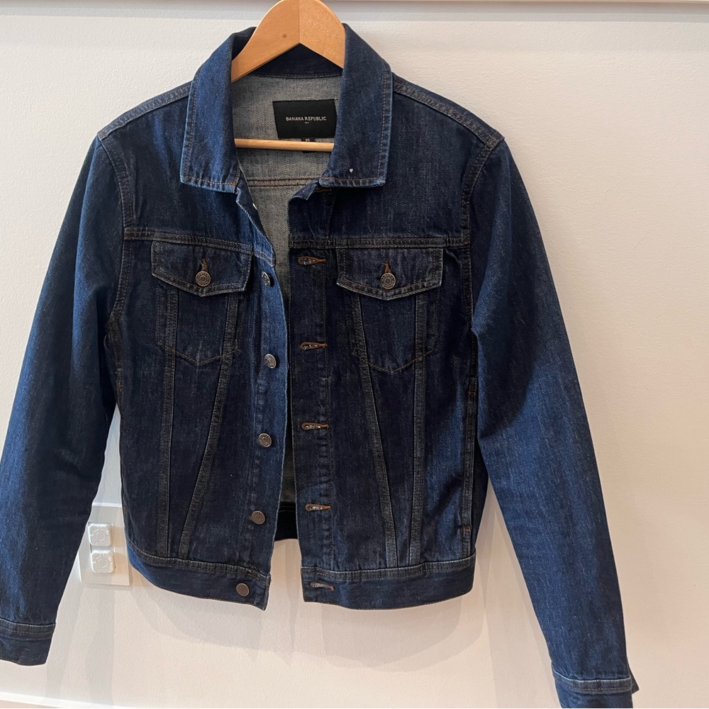 Banana Republic Dark Blue Denim Jacket